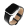 Pasek i akcesoria do zegarków FIXED Leather Strap do Apple Watch 40/41/42 mm wide black